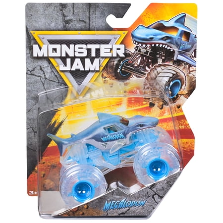 Monster Jam, Megalodon Monster Trucks, 1:64 Die-Cast Vehicle