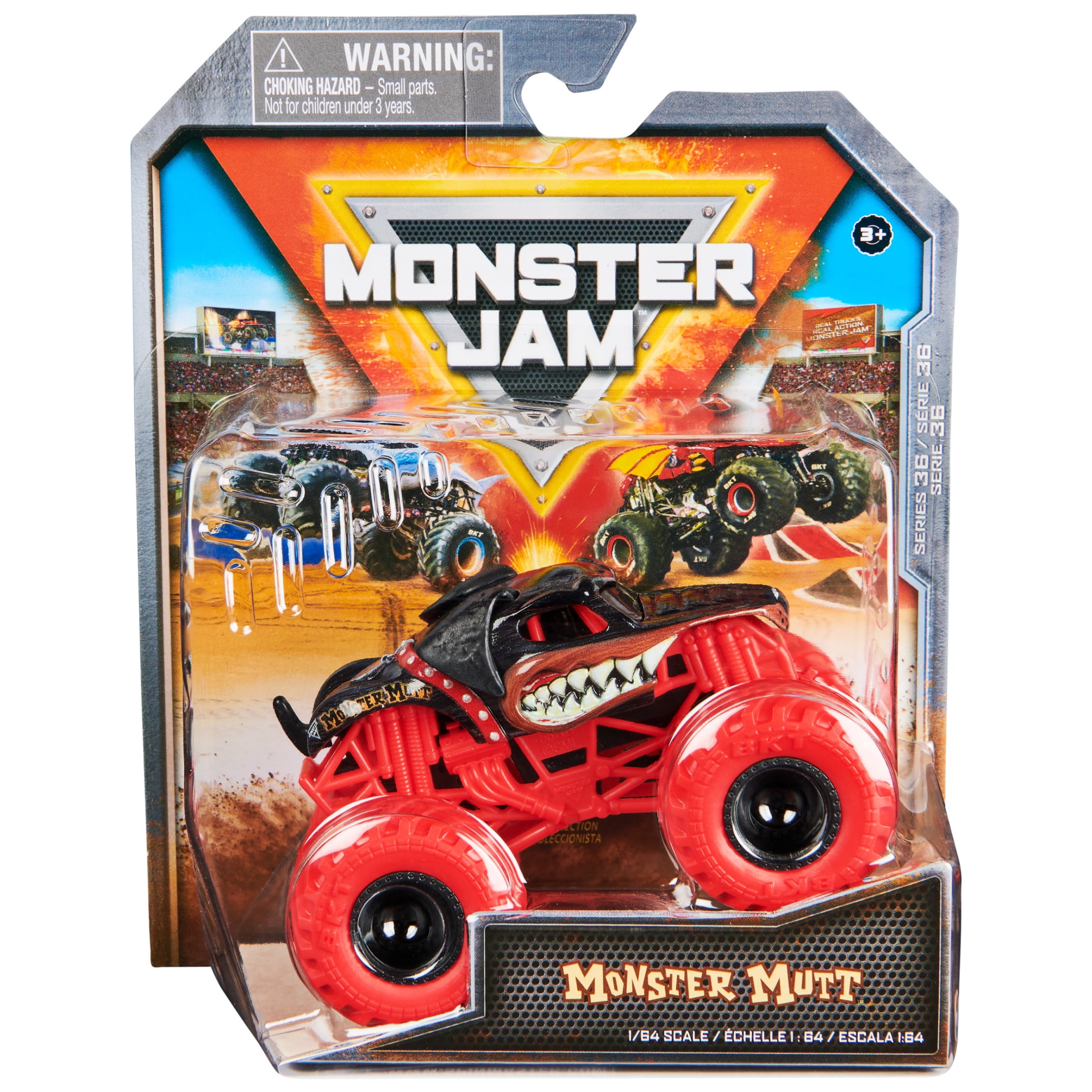 Monster Jam, Official Monster Mutt Rottweiler Monster Truck, Die