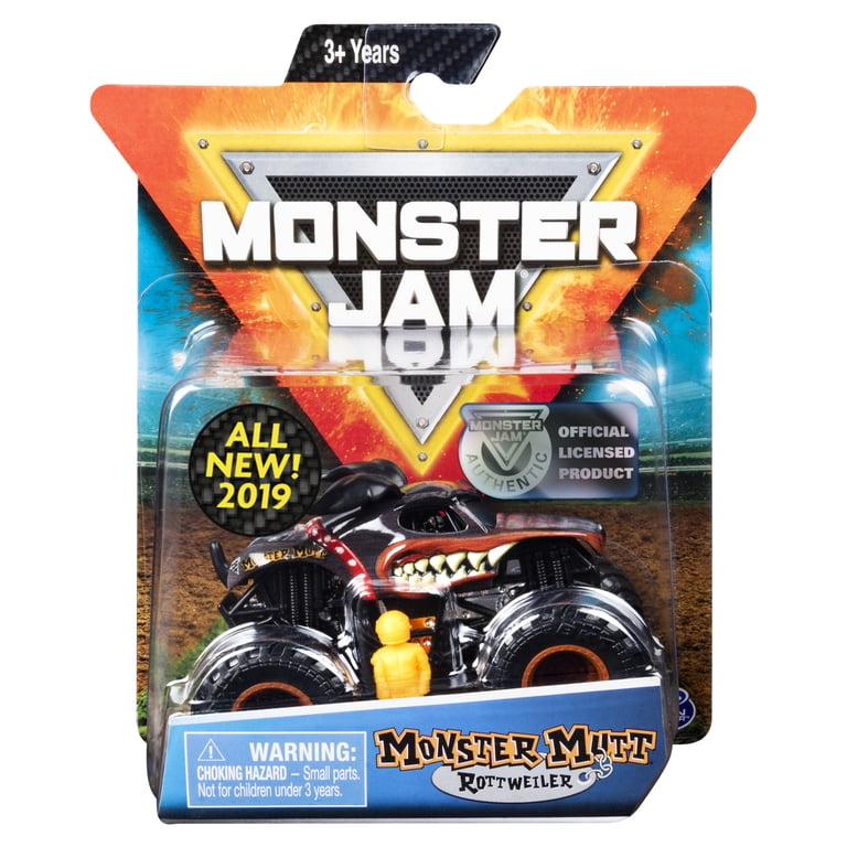Monster Jam, Official Monster Mutt Rottweiller Monster Truck, Die