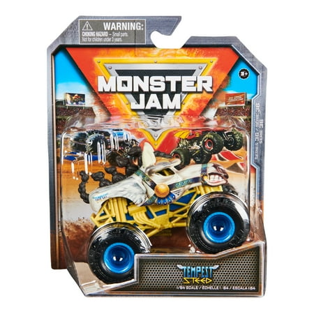 Monster Jam, Official Pegasus Monster Truck, Die-Cast Vehicle, 1:64 Scale, Kids Toys for Boys Ages 3 and up