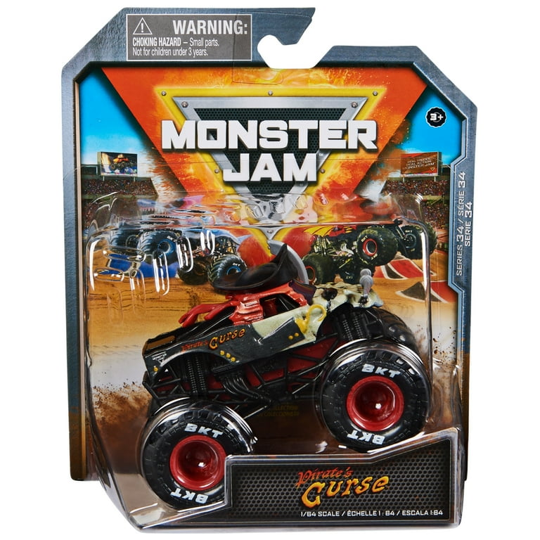 Captain's curse monster truck toy on sale