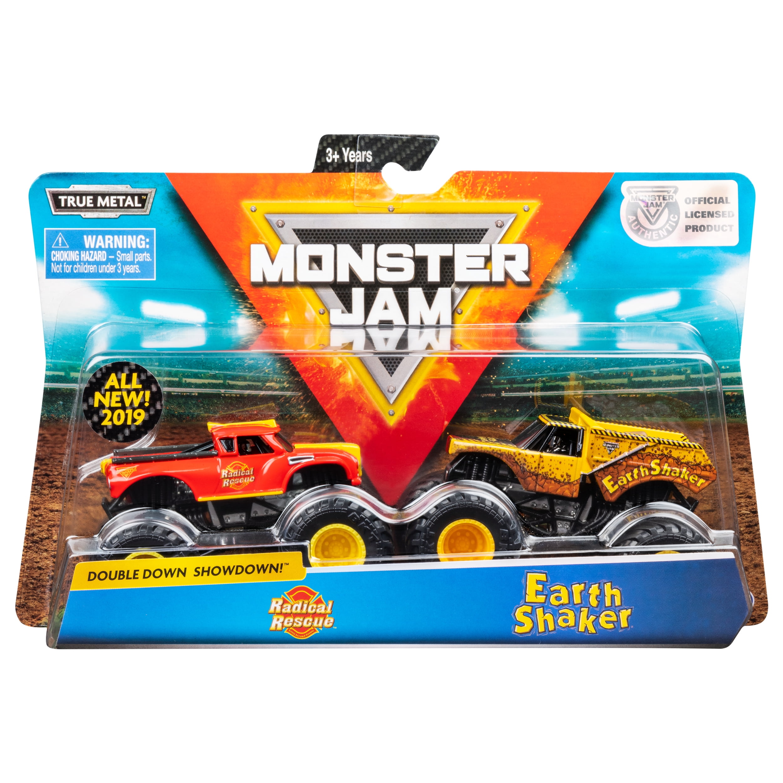 Monster Jam Max D vs. Aftershock Monster Trucks - 1:64 Scale