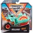 thumbnail image 1 of Monster Jam, Official Rolland Dirt Squad Dump Truck Monster Truck with Moving Parts, 1:64 Scale Die-Cast Vehicle Toys for Boys 3+, 1 of 7