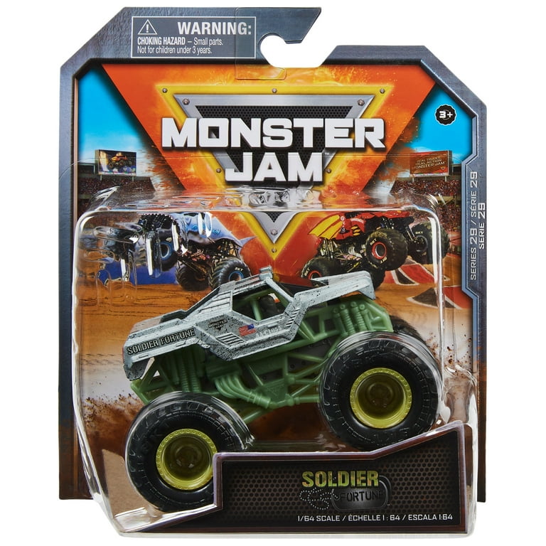 Monster Jam, Official Soldier Fortune Monster Truck, Die