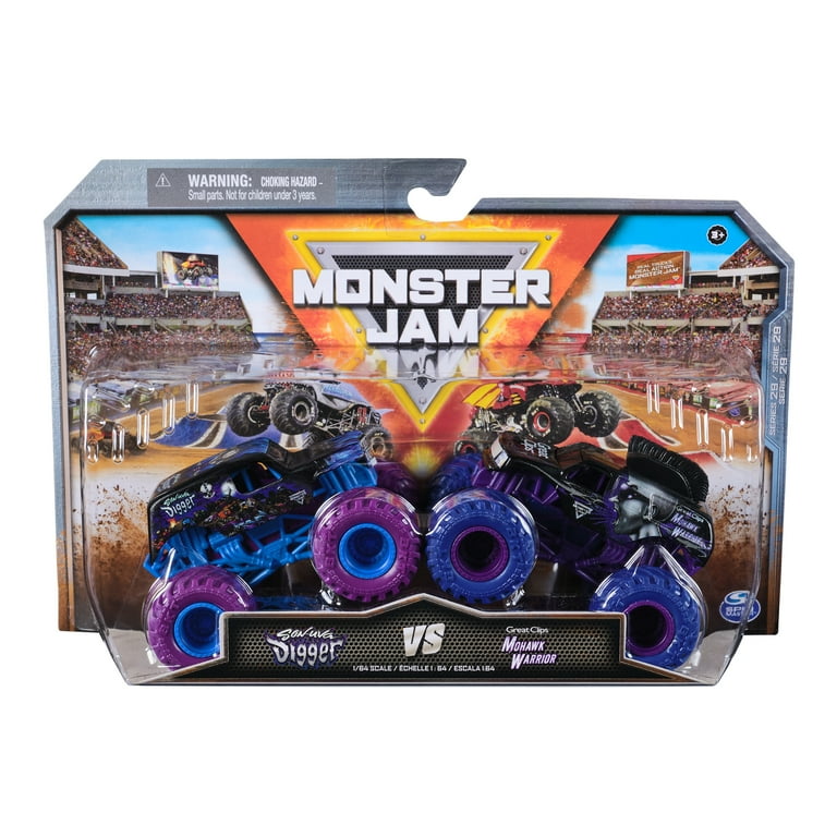 THE MONSTERS Playing Games シリーズ Amazon.com: Monster Jam Official 1:64 Scale Diecast 2-Pack