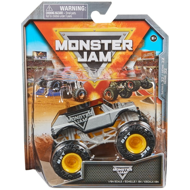 Monster Jam, Official Stunt Truck Monster Truck, Die-cast Vehicle, 1:64 