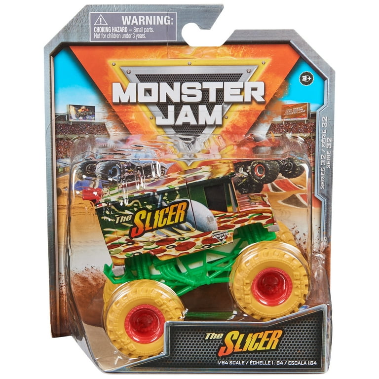 Hot Wheels Monster Trucks Stunt Tire Playset, Includes 3 Hot Wheels Monster  Trucks & 3 Hot Wheels 1:64 Scale Vehicles, For Kids 4 to 8 Years Old