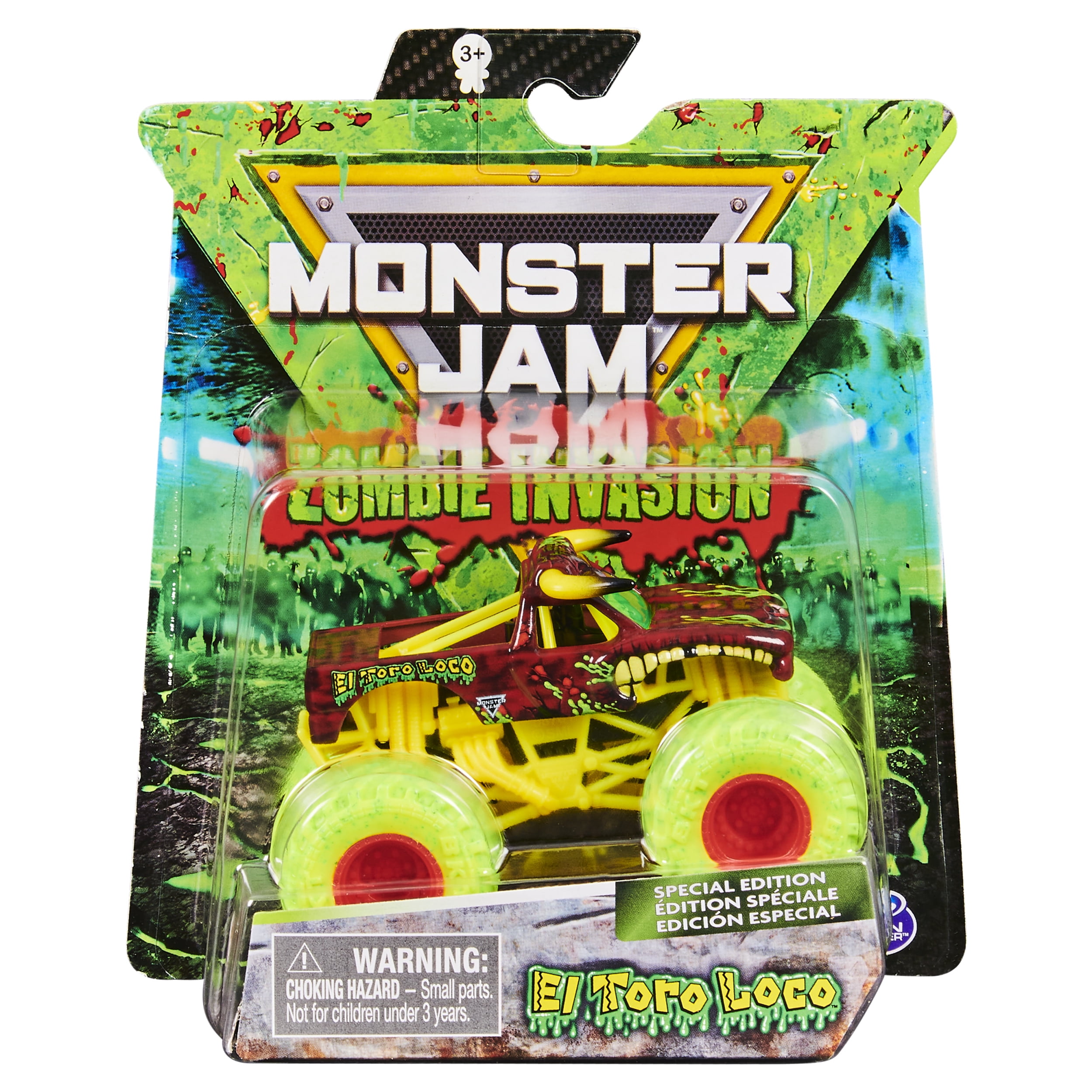Monster Jam Diecast - El Toro Loco - Escala 1:24 - Original - JP Toys -  Brinquedos e Actions Figures para todas as idades