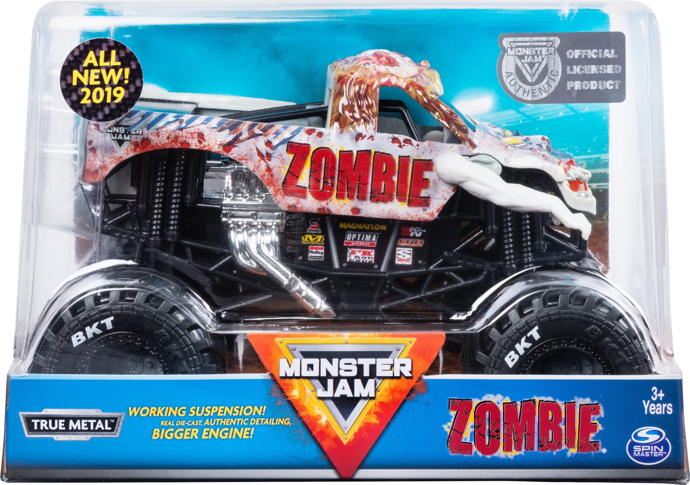 Monster Jam, Official Earth Shaker Monster Truck, Die-Cast Vehicle