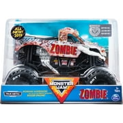 Monster Jam, Official Zombie Monster Truck, Die-Cast Vehicle, 124 Scale