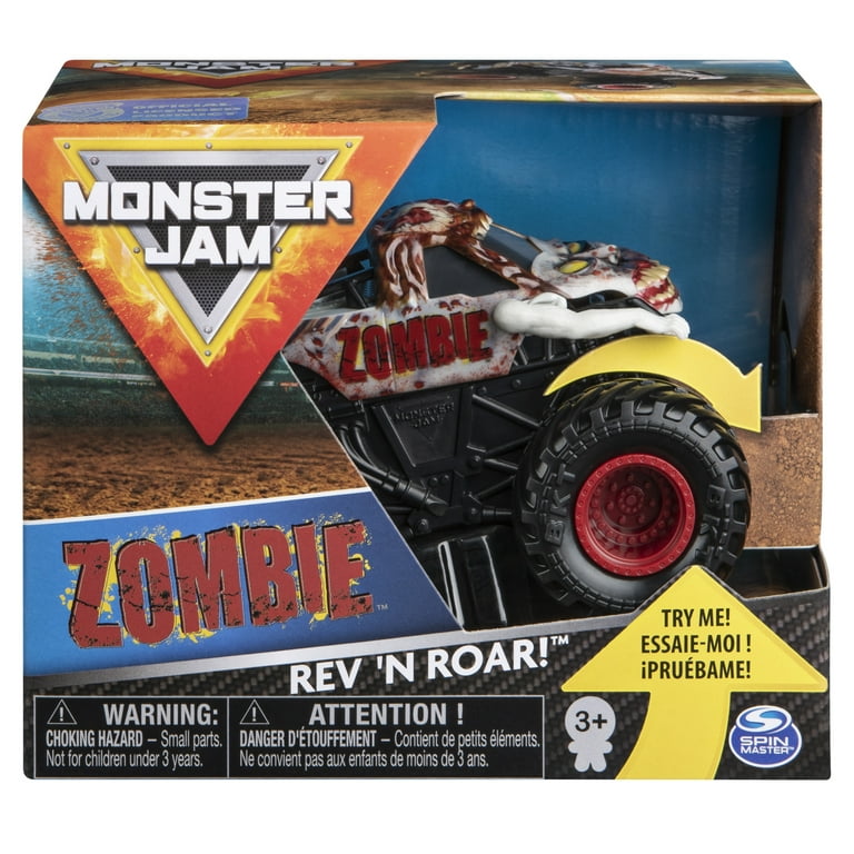 Monster Jam Zombie Rev N Roar Monster Truck - 1:43 Scale