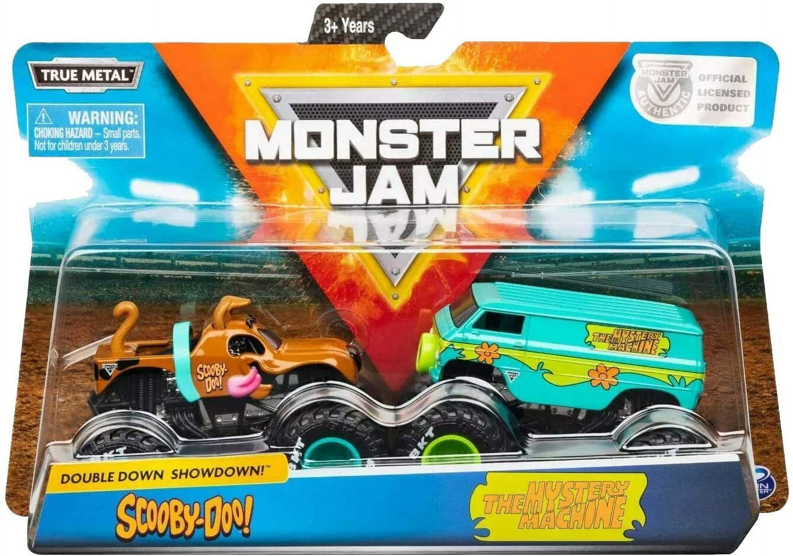 Monster Jam Scooby Doo & Mystery Machine 2-Pack