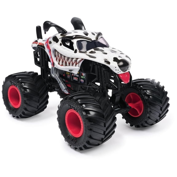 Monster Jam Series 27 Monster Mutt Dalmatian 2026 Die-Cast Monster Truck, 1:24 Scale, Authentic Graphics, Durable Construction, Collectible