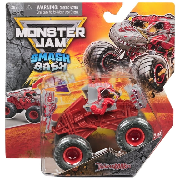 Monster Jam Smash & Bash ThunderROARus, 1:64 Scale