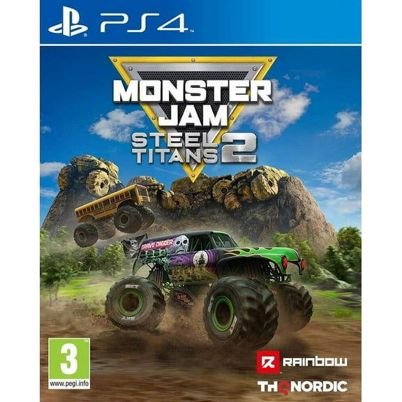 Monster Jam Steel Titans 2 (Playstation 4 PS4) 38 Monster Jam Trucks to choose from