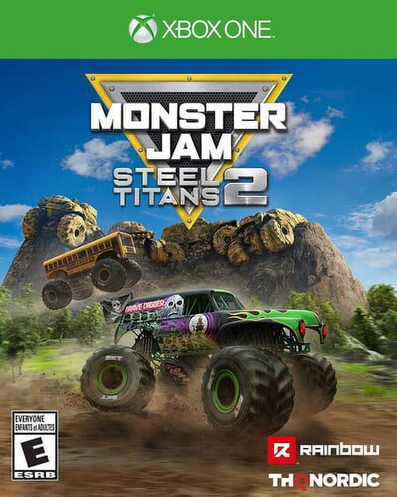 Monster Jam Steel Titans 2, THQ-Nordic, Nordic Games, Xbox One, 811994022905
