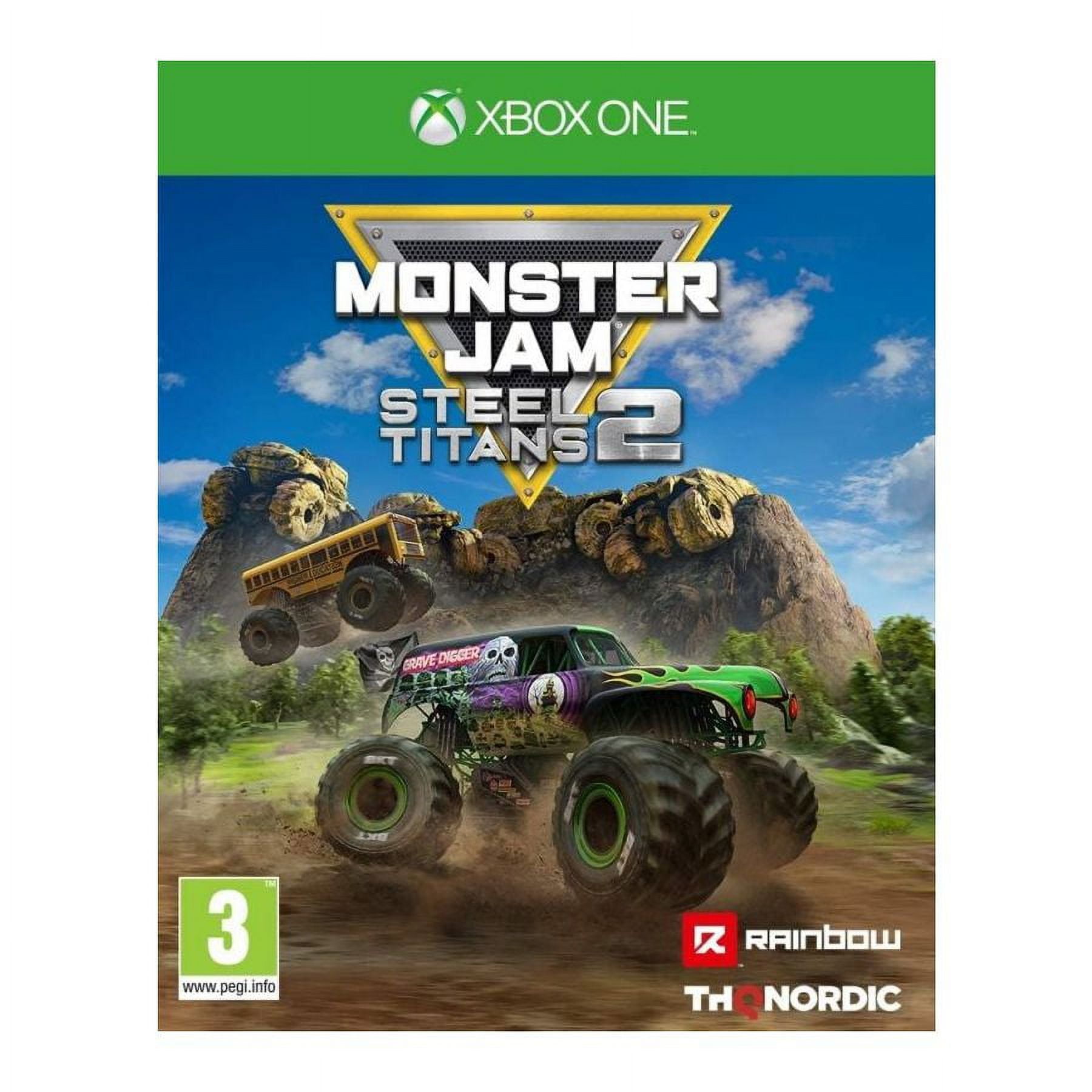 Monster Jam Steel Titans 2 Xbox One XONE 38 Monster Jam Trucks