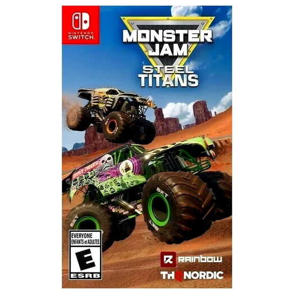 Monster Jam Steel Titans (Nintendo Switch, 2019)