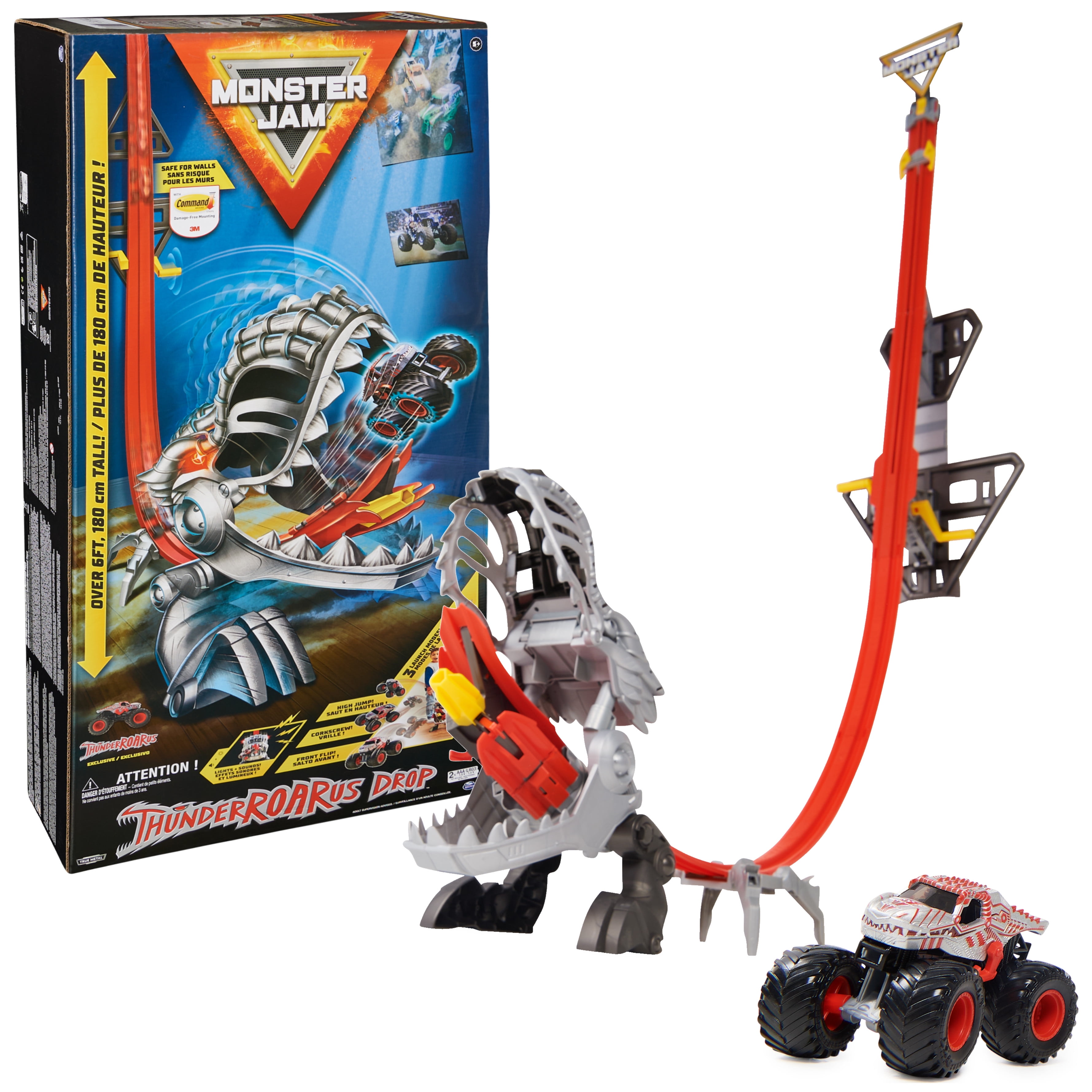 Hot Wheels® Monster Trucks Arena Smashers Mega-Wrex vs Crushzilla Takedown  Playset, Walmart deals this week, Walmart flyer