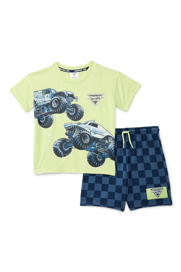 Toddler Boys' Short Sleeve Graphic Tee and Shorts Set, 2 Piece, Sizes 12M-5T