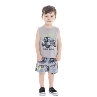 Snoopy Toddler Boy 3 Piece Short Set, Size 2T-4T - Walmart.com