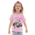 thumbnail image 1 of Monster Jam Toddler Girls Sparkle Smash Graphic Tee, Sizes 12M-5T, 1 of 8
