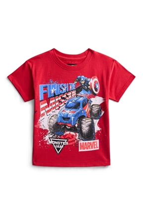 Toddler Short Sleeve Graphic Patriotic Americana Americana Crewneck T-Shirt, Sizes 12 Months-5T