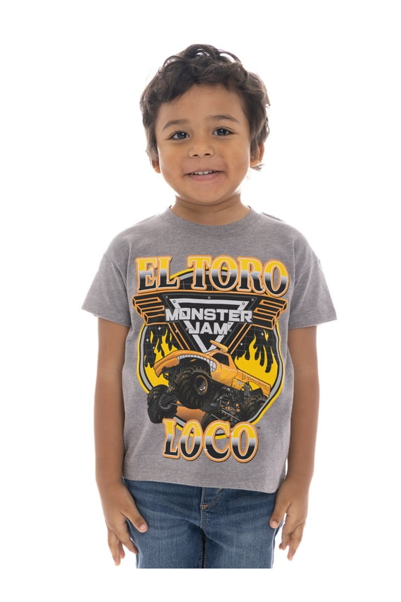 Toddlers’ El Torro Cotton Graphic Tee with Short Sleeves, Sizes 12M-5T