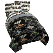 Monster Jam Tracks Queen Bed Set