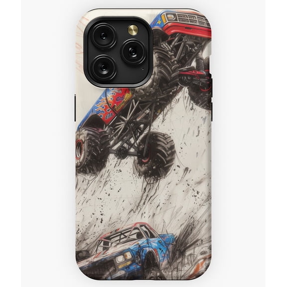 Monster Jam Truck Rally Big Wheels G2845 Phone Case for iPhone17 16 15 14 13 12 11 Pro Max