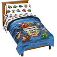 thumbnail image 1 of Monster Jam Truckin Palz Blue 4 Piece Toddler Bed Set, 1 of 5