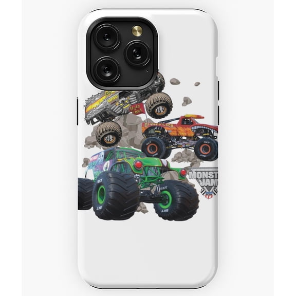 Monster Jam Trucks Big Wheels Rally G2848 Phone Case for iPhone17 16 15 14 13 12 11 Pro Max