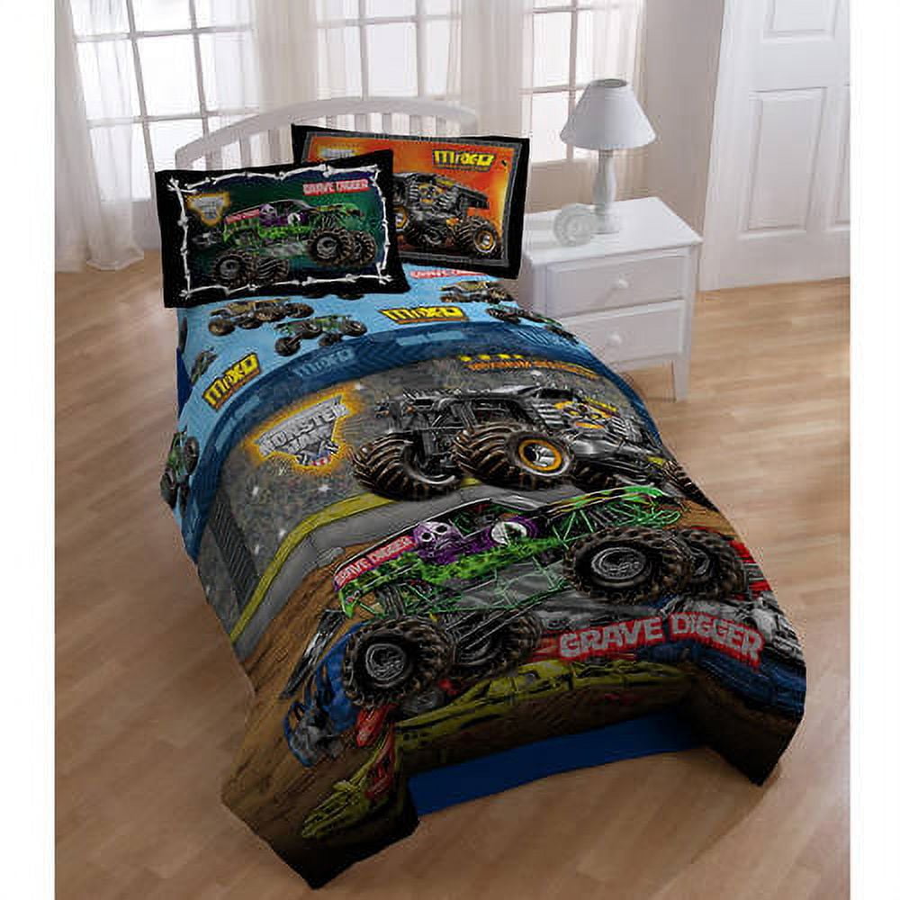 Monster Jam Twin Bedding Comforter