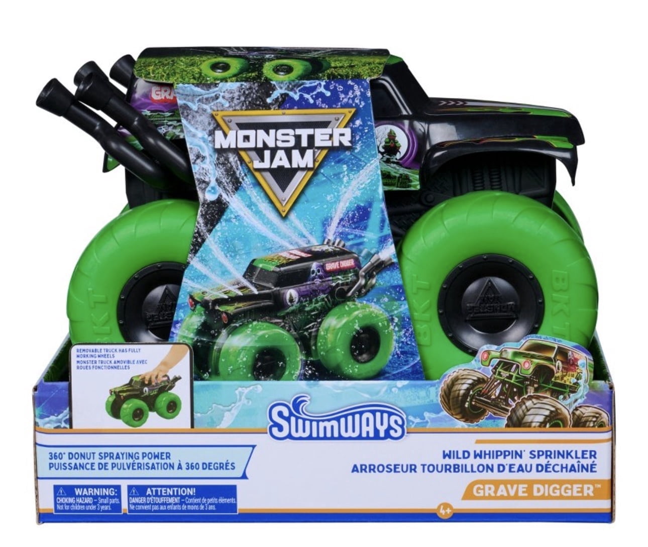 Monster Jam Wild Whippin Sprinkler Monster truck