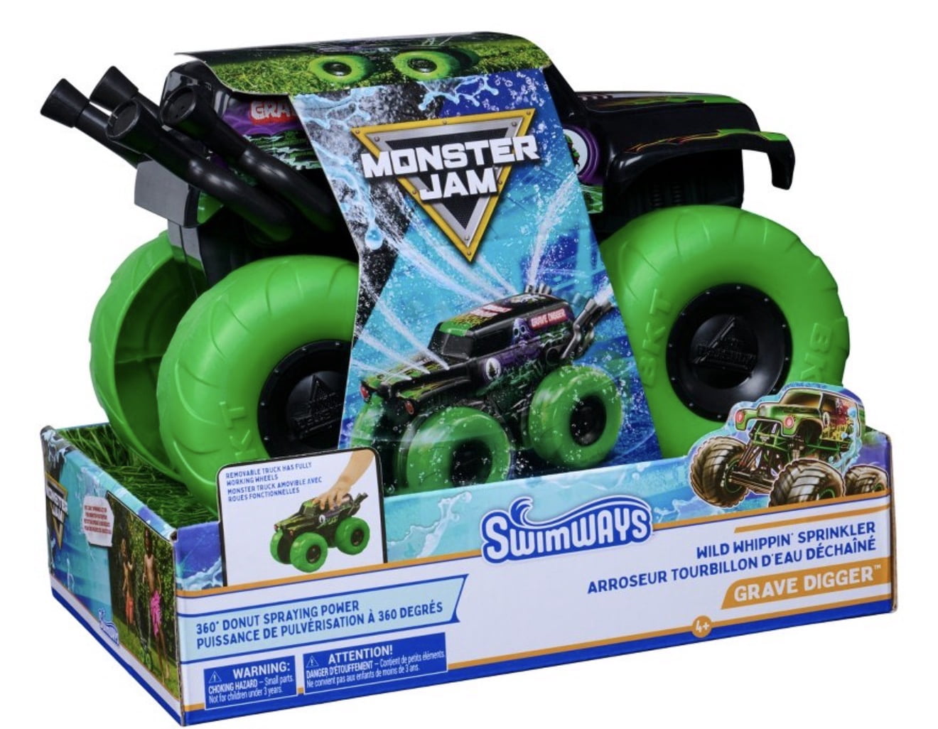 Monster Jam Wild Whippin Sprinkler Monster truck