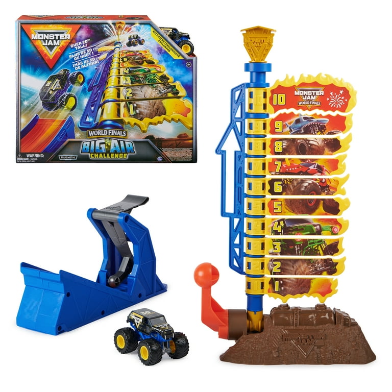 ミニカー Monster Jam Mini World Finals Arena Set Monster Jam Mini World Finals Monster Dirt Arena with 2lbs