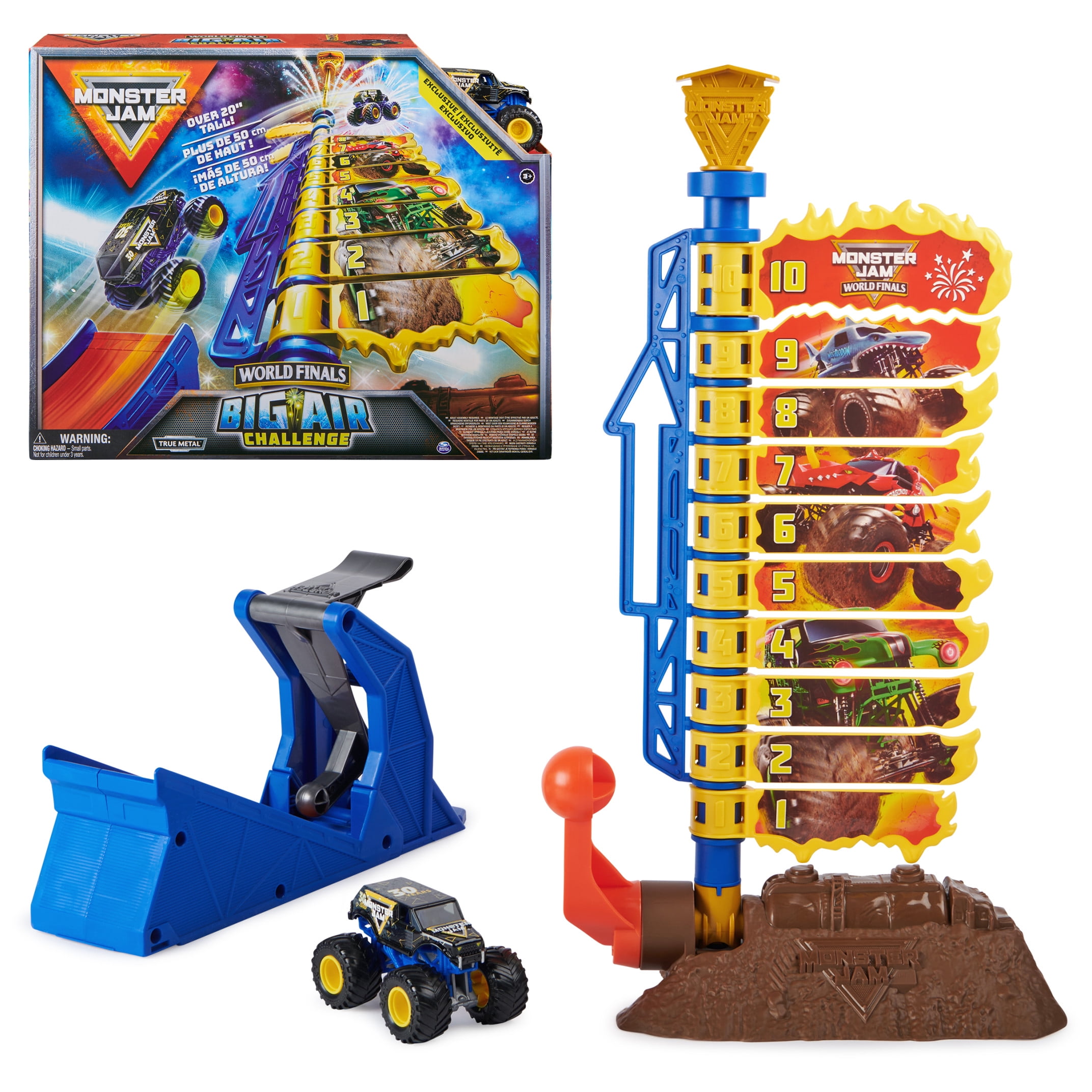 Monster jam truck set online