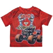 Monster Jam Zombie Little Boys T-Shirt Toddler to Big Kid