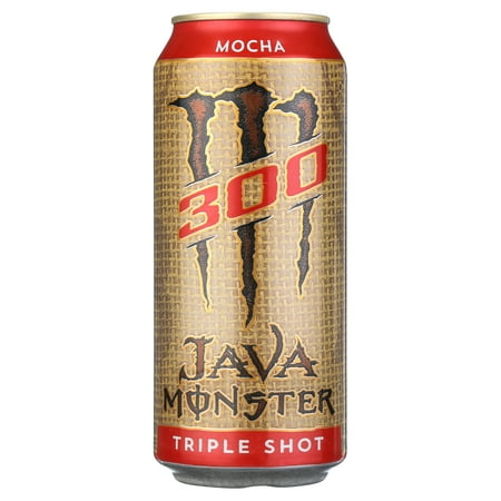 Monster Java 300 Mocha, Triple Shot, Coffee, 15 fl oz Cans, 12 Ct