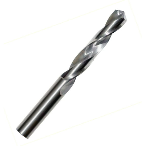 #49 (.0730") Diameter Jobber Length Carbide Twist Drill, 118 Split Point, Bright Finish, 0.875" Flute, 1-3/4" OAL