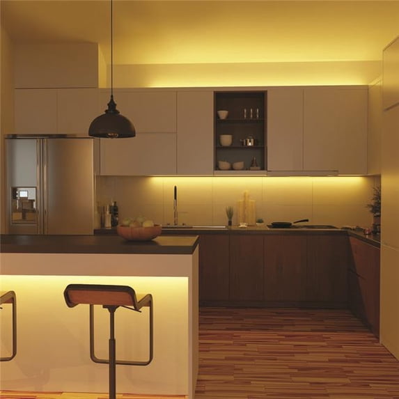 Monster 3001147 6.5 ft. Just Color it Up Illuminessence Multicolored LED Strip Tape Light Kit - Pack of 3