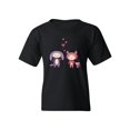 thumbnail image 1 of Monster Kids In Love T-Shirt Juniors -Image by Shutterstock,  Large, 1 of 4