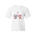 thumbnail image 1 of Monster Kids In Love T-Shirt Juniors -Image by Shutterstock,  x-Small, 1 of 4