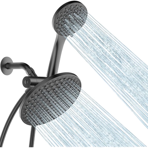 High Pressure 10 Modes with 59" Stainless Steel Hose Adjustable Holder