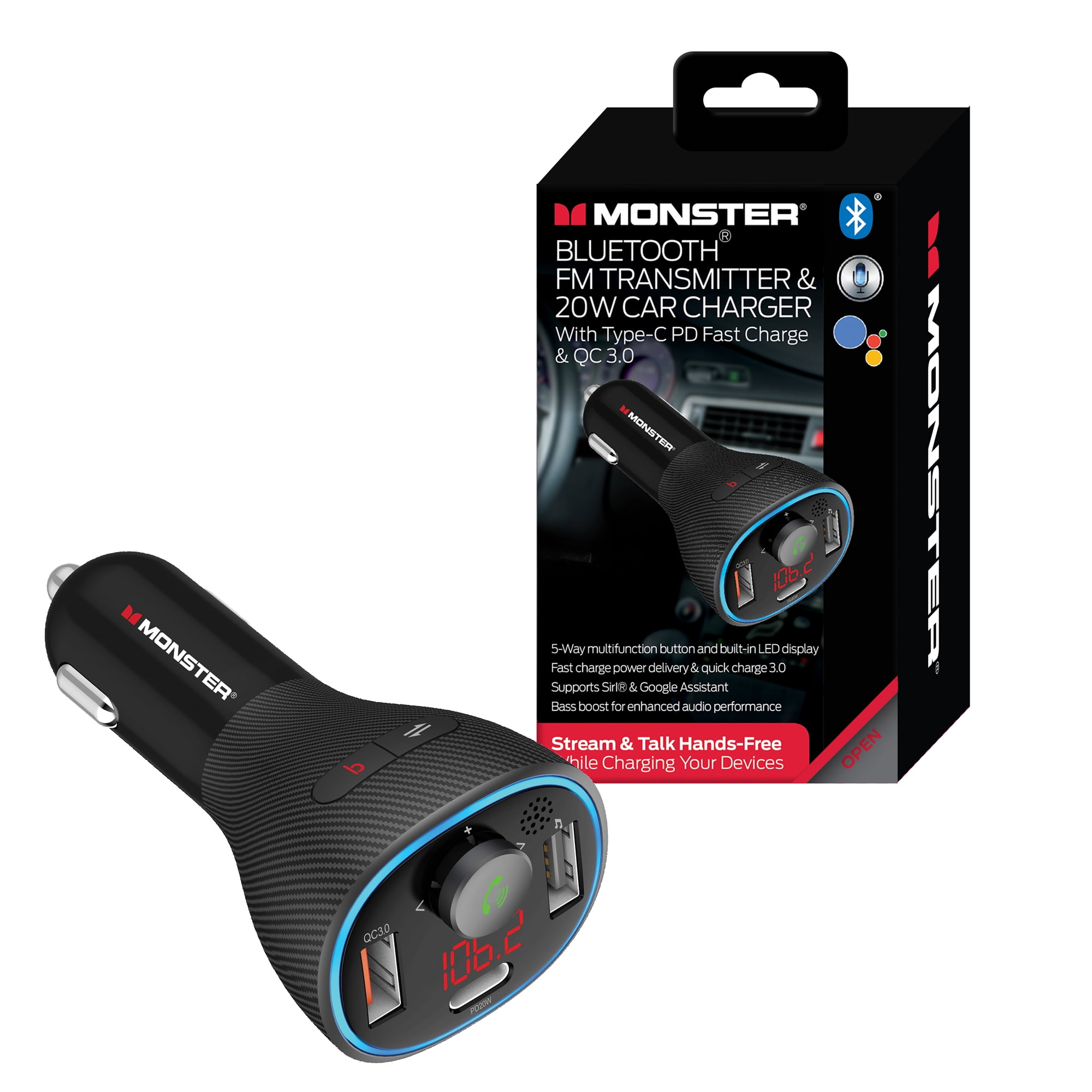 Fm transmitter usb c discount