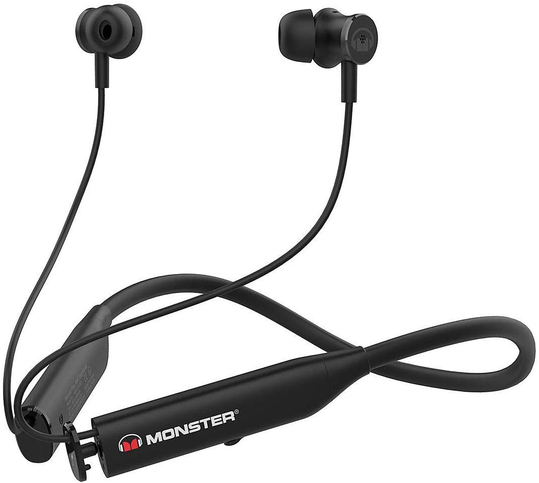 Monster MNFLEX BLK Flex Active Noise Canceling Bluetooth Headphones - image 1 of 4