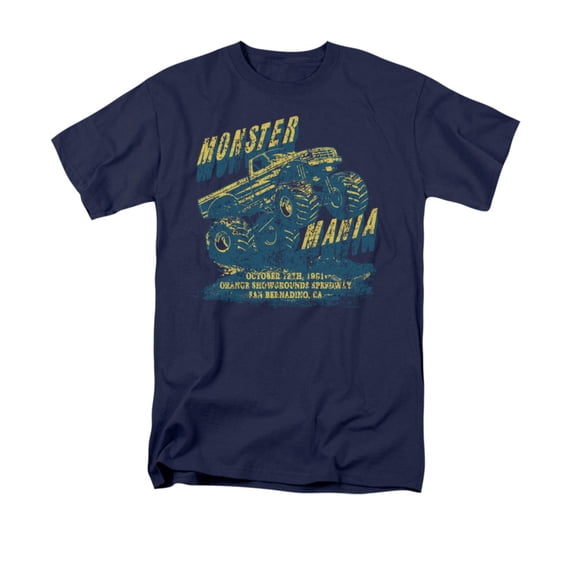 Monster Mania Truck Show Adult T-Shirt Tee