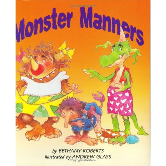 Pre-Owned Monster Manners (Hardcover) 0395698502 9780395698501