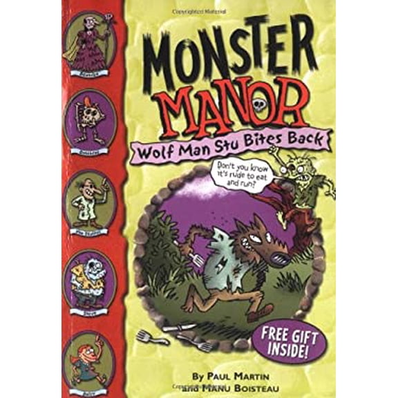 Pre-Owned Monster Manor: Wolf Man Stu Bites Back - Book #4 (Paperback) 0786817224 9780786817221