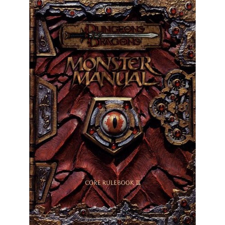 Pre-Owned Monster Manual (Dungeons & Dragons 3rd Edition, Core 